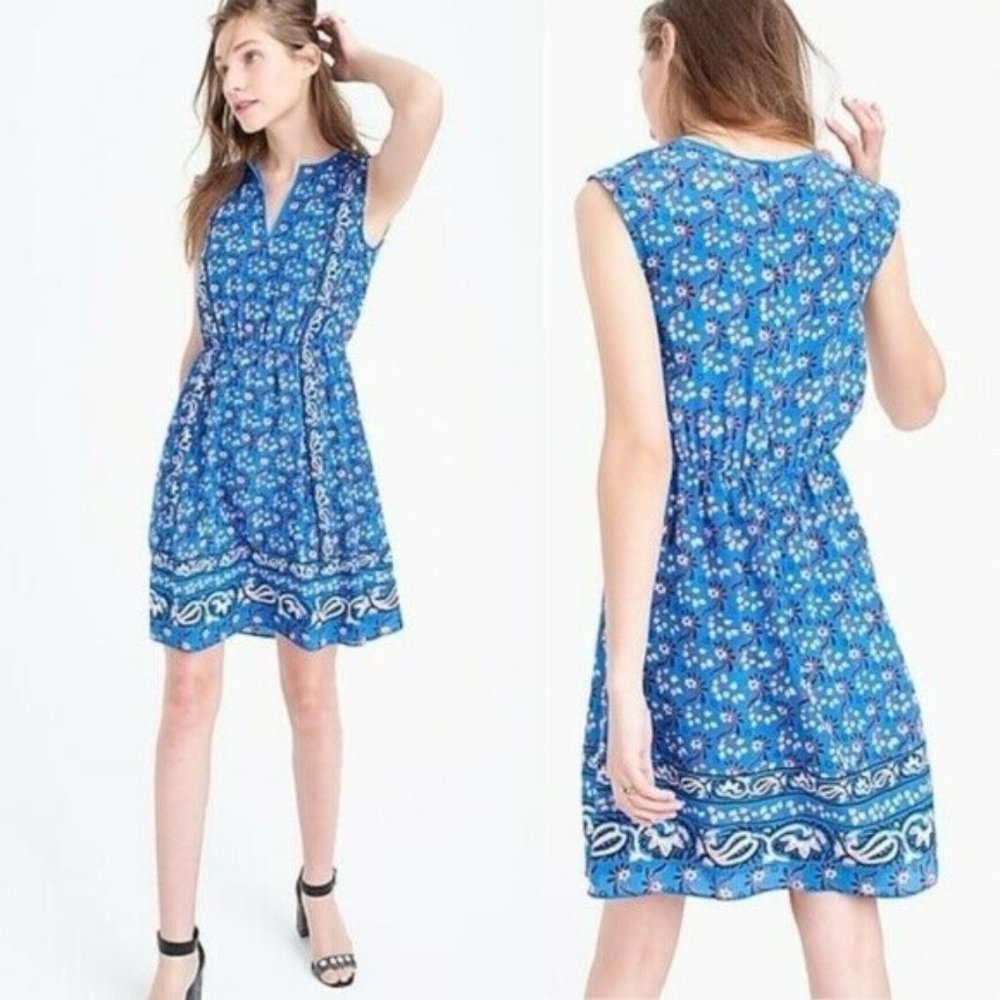 Floral JCrew dress size 6